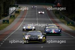 Claudio Schiavoni (ITA) / Paolo Ruberti (ITA) / Raffaele Giammaria (ITA) #60 Iron Lynx Ferrari 480 GTE EVO. 19.08.2021. FIA World Endurance Championship, Le Mans Practice and Qualifying, Le Mans, France, Thursday.