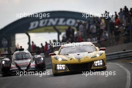 Antonio Garcia (ESP) / Jordan Taylor (USA) / Nicky Catsburg (NLD) #63 Corvette Racing - GM Chevrolet Corvette C8.R. 21.08.2021. FIA World Endurance Championship, Le Mans 24 Hour Race, Le Mans, France, Saturday.