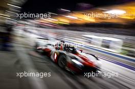 Sebastien Buemi (SUI) / Kazuki Nakajima (JPN) / Brendon Hartley (NZL) #08 Toyota Racing, Toyota GR010, Hybrid leaves the pits. 05.11.2021. FIA World Endurance Championship, Round 6, Eight Hours of Bahrain, Sakhir, Bahrain, Friday.