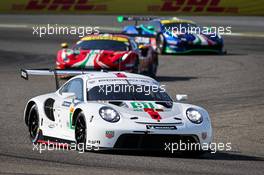 Richard Lietz (AUT) / Gianmaria Bruni (ITA) / Frederic Makowiecki (FRA) #91 Porsche GT Team, Porsche 911 RSR - 19. 06.11.2021. FIA World Endurance Championship, Round 6, Eight Hours of Bahrain, Sakhir, Bahrain, Saturday.