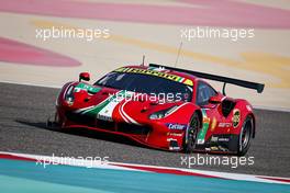 James Calado (GBR) / Alessandro Pier Guidi (ITA) #51 AF Corse Ferrari 488 GTE EVO. 05.11.2021. FIA World Endurance Championship, Round 6, Eight Hours of Bahrain, Sakhir, Bahrain, Friday.