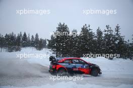 2, Oliver Solberg, Sebastian Marshall, Hyundai 2C Competition, Hyundai i20 Coupe WRC.   26-28.02.2021. FIA World Rally Championship, Rd 2, Arctic  Rally Finland, Rovaniemi.