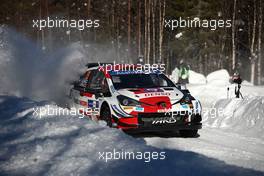 69, Kalle Rovanpera, Jonne Halttunen, Toyota Gazoo Racing WRT, Toyota Yaris WRC.  26-28.02.2021. FIA World Rally Championship, Rd 2, Arctic  Rally Finland, Rovaniemi.