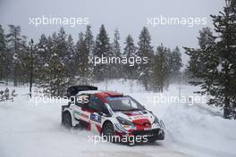 33, Elfyn Evans, Scott Martin, Toyota Gazoo Racing WRT, Toyota Yaris WRC.  26-28.02.2021. FIA World Rally Championship, Rd 2, Arctic  Rally Finland, Rovaniemi.
