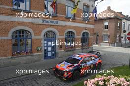 8, Ott Tanak, Martin Jarveoja, Hyundai Shell Mobis WRT, Hyundai i20 Coupe WRC.  13-15.08.2021. FIA World Rally Championship Rd 8, Rally Belgium, Ypres, Belgium.