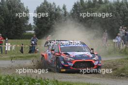 7, Pierre-Louis Loubet, Vincent Landais, Hyundai 2C Competition, Hyundai i20 Coupe WRC.  13-15.08.2021. FIA World Rally Championship Rd 8, Rally Belgium, Ypres, Belgium.