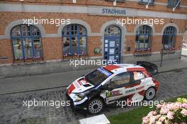 69, Kalle Rovanpera, Jonne Halttunen, Toyota Gazoo Racing WRT, Toyota Yaris WRC.  13-15.08.2021. FIA World Rally Championship Rd 8, Rally Belgium, Ypres, Belgium.