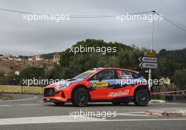 24, Oliver Solberg, Aaron Johnston,Hyundai Motorsport N, Hyundai i20 N Rally2..  14-17.10.2021. FIA World Rally Championship, Rd 11, Rally Espana, Costa Dorada, Spain