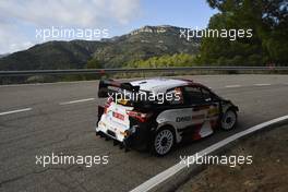 33, Elfyn Evans, Scott Martin, Toyota Gazoo Racing WRT, Toyota Yaris WRC.  14-16.10.2021. FIA World Rally Championship, Rd 11, Rally Espana, Costa Dorada, Spain