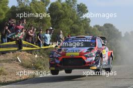 14, Nil Solans (ESP), Marc Martí (ESP) , Hyundai i20 Coupe WRC. 14-16.10.2021. FIA World Rally Championship, Rd 11, Rally Espana, Costa Dorada, Spain