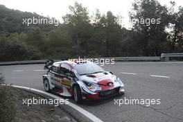 69, Kalle Rovanpera, Jonne Halttunen, Toyota Gazoo Racing WRT, Toyota Yaris WRC.  14-16.10.2021. FIA World Rally Championship, Rd 11, Rally Espana, Costa Dorada, Spain