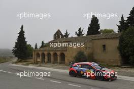 8, Ott Tanak, Martin Jarveoja, Hyundai Shell Mobis WRT, Hyundai i20 Coupe WRC.  14-16.10.2021. FIA World Rally Championship, Rd 11, Rally Espana, Costa Dorada, Spain