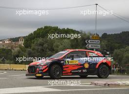 6, Dani Sordo, Carlos del Barrio, Hyundai Shell Mobis WRT, Hyundai i20 Coupe WRC.  14-17.10.2021. FIA World Rally Championship, Rd 11, Rally Espana, Costa Dorada, Spain