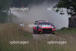 Craig Breen (IRE) / Paul Nagle (GBR) Hyunai i20 Coupe WRC . 15-18.07.2021. FIA World Rally Championship Rd 7, Rally Estonia, Tartu, Estonia.