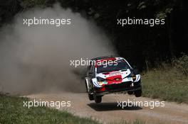 1, Sebastien Ogier, Julien Ingrassia, Toyota Gazoo Racing WRT, Toyota Yaris WRC.  15-18.07.2021. FIA World Rally Championship Rd 7, Rally Estonia, Tartu, Estonia.