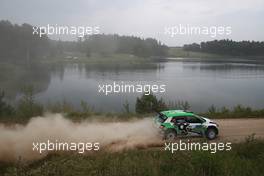 20, Andreas Mikkelsen, Ola Floene, Toksport WRT, Skoda Fabia R5 Evo.  15-18.07.2021. FIA World Rally Championship Rd 7, Rally Estonia, Tartu, Estonia.