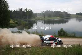33, Elfyn Evans, Scott Martin, Toyota Gazoo Racing WRT, Toyota Yaris WRC.  15-18.07.2021. FIA World Rally Championship Rd 7, Rally Estonia, Tartu, Estonia.