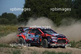 8, Ott Tanak, Martin Jarveoja, Hyundai Shell Mobis WRT, Hyundai i20 Coupe WRC.  15-18.07.2021. FIA World Rally Championship Rd 7, Rally Estonia, Tartu, Estonia.