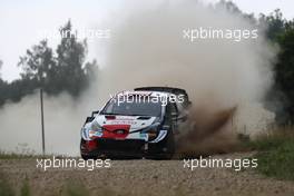 69, Kalle Rovanpera, Jonne Halttunen, Toyota Gazoo Racing WRT, Toyota Yaris WRC.  15-18.07.2021. FIA World Rally Championship Rd 7, Rally Estonia, Tartu, Estonia.