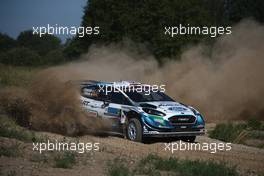 44, Gus Greensmith, Elliott Edmondson, M-Sport Ford WRT, Ford Fiesta WRC.  15-18.07.2021. FIA World Rally Championship Rd 7, Rally Estonia, Tartu, Estonia.