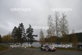 33, Elfyn Evans, Scott Martin, Toyota Gazoo Racing WRT, Toyota Yaris WRC.  01-03.10.2021. FIA World Rally Championship, Rd 10, Rally Finland, Jyvaskyla