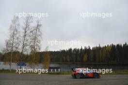 8, Ott Tanak, Martin Jarveoja, Hyundai Shell Mobis WRT, Hyundai i20 Coupe WRC.  01-03.10.2021. FIA World Rally Championship, Rd 10, Rally Finland, Jyvaskyla