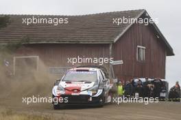 69, Kalle Rovanpera, Jonne Halttunen, Toyota Gazoo Racing WRT, Toyota Yaris WRC.  01-03.10.2021. FIA World Rally Championship, Rd 10, Rally Finland, Jyvaskyla