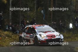 33, Elfyn Evans, Scott Martin, Toyota Gazoo Racing WRT, Toyota Yaris WRC.  01-03.10.2021. FIA World Rally Championship, Rd 10, Rally Finland, Jyvaskyla