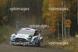 44, Gus Greensmith, Elliott Edmondson, M-Sport Ford WRT, Ford Fiesta WRC.  01-03.10.2021. FIA World Rally Championship, Rd 10, Rally Finland, Jyvaskyla