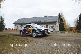 16, Adrien Fourmaux, Renaud Jamoul, M-Sport Ford WRC, Ford Fiesta WRC.  01-03.10.2021. FIA World Rally Championship, Rd 10, Rally Finland, Jyvaskyla