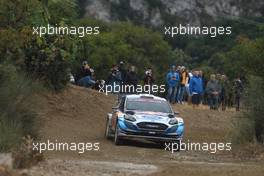Adrien Fourmaux (FRA) / Renaud Jamoul / (BEL) M-Sport Ford WRC, Ford Fiesta WRC. 09-12.06.2021. FIA World Rally Championship, Rd 9, Acropolis Rally Greece, Athens, Greece. Shakedown.