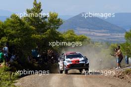 Sebastien Ogier (FRA) / Julien Ingrassia (FRA) Toyota Gazoo Racing WRT, Toyota Yaris WRC. 09-12.06.2021. FIA World Rally Championship, Rd 9, Acropolis Rally Greece, Athens, Greece.