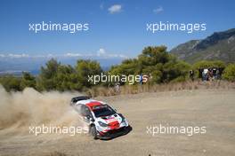 Sebastien Ogier (FRA) / Julien Ingrassia (FRA) Toyota Gazoo Racing WRT, Toyota Yaris WRC. 09-12.06.2021. FIA World Rally Championship, Rd 9, Acropolis Rally Greece, Athens, Greece.