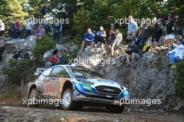Adrien Fourmaux (FRA) / Renaud Jamoul / (BEL) M-Sport Ford WRC, Ford Fiesta WRC. 09-12.06.2021. FIA World Rally Championship, Rd 9, Acropolis Rally Greece, Athens, Greece.
