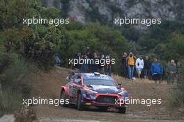Pierre-Louis Loubet (FRA) / Florian Haut-Labourdette (FRA) Hyundai i20 Coupe WRC. 09-12.06.2021. FIA World Rally Championship, Rd 9, Acropolis Rally Greece, Athens, Greece. Shakedown.