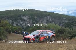 Dani Sordo (ESP) / Borja Rozada (ESP) Hyundai Shell Mobis WRT, Hyundai i20 Coupe WRC. 09-12.06.2021. FIA World Rally Championship, Rd 9, Acropolis Rally Greece, Athens, Greece. Shakedown.