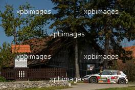 23, Enrico Brazzoli, Maurizio Barone, Movisport, Skoda Fabia R5.  22-25.04.2021. FIA World Rally Championship, Rd 3, Arctic  Rally Croatia, Zagreb.