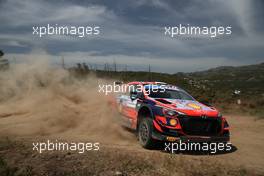 Ott Tanak (EST) / Martin Jarveoja (EST) Hyundai Shell Mobis WRT, Hyundai i20 Coupe WRC. 03-06.06.2021. FIA World Rally Championship, Rd 5, Rally Italia Sardegna, Italy.