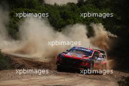 8, Ott Tanak, Martin Jarveoja, Hyundai Shell Mobis WRT, Hyundai i20 Coupe WRC.  03-06.06.2021. FIA World Rally Championship, Rd 5, Rally Italia Sardegna, Italy.