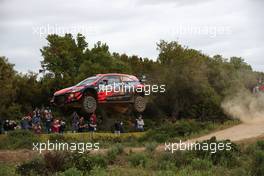 6, Dani Sordo, Carlos del Barrio, Hyundai Shell Mobis WRT, Hyundai i20 Coupe WRC.  03-06.06.2021. FIA World Rally Championship, Rd 5, Rally Italia Sardegna, Italy.