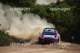 7, Pierre-Louis Loubet, Vincent Landais, Hyundai 2C Competition, Hyundai i20 Coupe WRC.  03-06.06.2021. FIA World Rally Championship, Rd 5, Rally Italia Sardegna, Italy.
