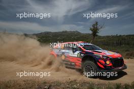 Dani Sordo (ESP) / Carlos del Barrio (ESP) Hyundai Shell Mobis WRT, Hyundai i20 Coupe WRC. 03-06.06.2021. FIA World Rally Championship, Rd 5, Rally Italia Sardegna, Italy.