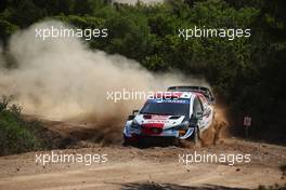 69, Kalle Rovanpera, Jonne Halttunen, Toyota Gazoo Racing WRT, Toyota Yaris WRC.  03-06.06.2021. FIA World Rally Championship, Rd 5, Rally Italia Sardegna, Italy.