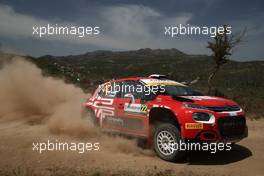 Mads Ostberg (NOR) / Torstein Eriksen (NOR) Citroen C3 R5. 03-06.06.2021. FIA World Rally Championship, Rd 5, Rally Italia Sardegna, Italy.
