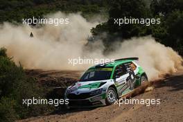 20, Andreas Mikkelsen, Ola Floene, Toksport WRT, Skoda Fabia R5 Evo.  03-06.06.2021. FIA World Rally Championship, Rd 5, Rally Italia Sardegna, Italy.