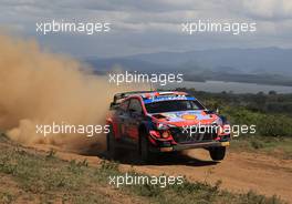 Ott Tanak (EST) / Martin Jarveoja (EST) Hyundai Shell Mobis WRT, Hyundai i20 Coupe WRC. 23-27.06.2021. FIA World Rally Championship, Rd 6, Safari Rally Kenya, Nairobi, Kenya.