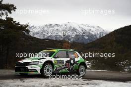 25, Andreas Mikkelsen,y Ola Floene, Toksport WRT, Skoda Fabia R5 Evo.  21-24.01.2021. FIA World Rally Championship, Rd 1, Rally Monte Carlo, Monaco, Monte-Carlo.