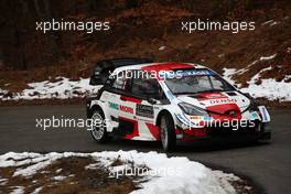 1, Sebastien Ogier, Julien Ingrassia, Toyota Gazoo Racing WRT, Toyota Yaris WRC. 21-24.01.2021. FIA World Rally Championship, Rd 1, Rally Monte Carlo, Monaco, Monte-Carlo.