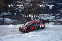 6, Dani Sordo, Carlos del Barrio, Hyundai Shell Mobis WRT, Hyundai i20 Coupe WRC.  21-24.01.2021. FIA World Rally Championship, Rd 1, Rally Monte Carlo, Monaco, Monte-Carlo.
