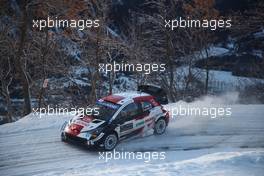 1, Sebastien Ogier, Julien Ingrassia, Toyota Gazoo Racing WRT, Toyota Yaris WRC.  21-24.01.2021. FIA World Rally Championship, Rd 1, Rally Monte Carlo, Monaco, Monte-Carlo.